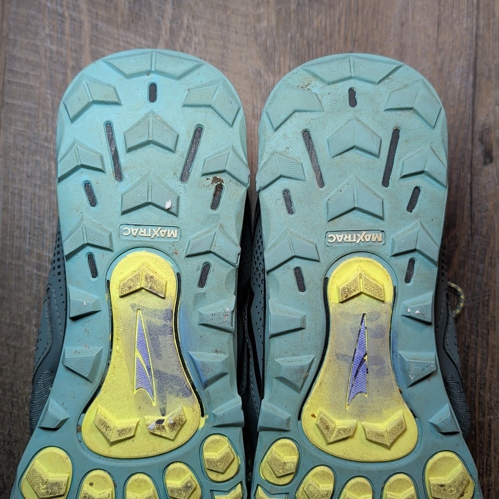 Altra Lone Peak 5 Running Shoes Womens Sz 10 Wide AL0A547W327 Green Trail Hiking - Picture 14 of 14